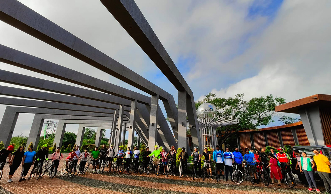 Gandipet Park is a jewel addition to our city, says Bicycle Mayor