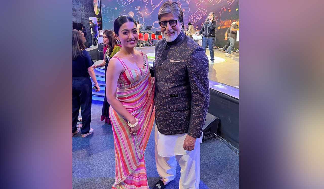 Grateful for having done ‘Goodbye’ with Big B, says Rashmika Mandanna