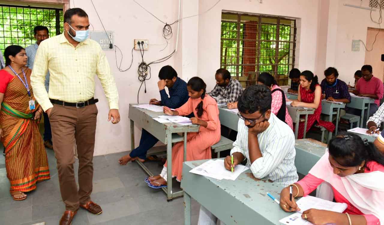 Group-I prelims examination held peacefully in erstwhile Karimnagar