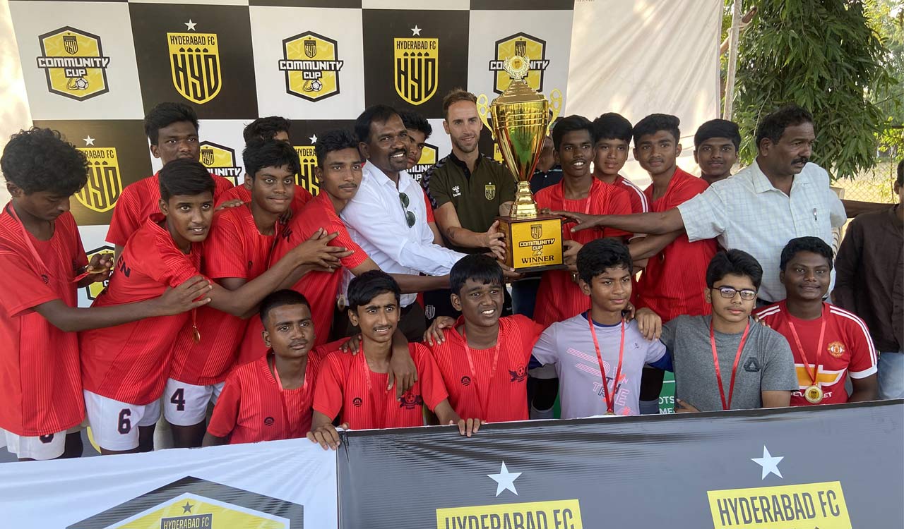 Cantonment FC emerge champions at Hyderabad Football Community Cup