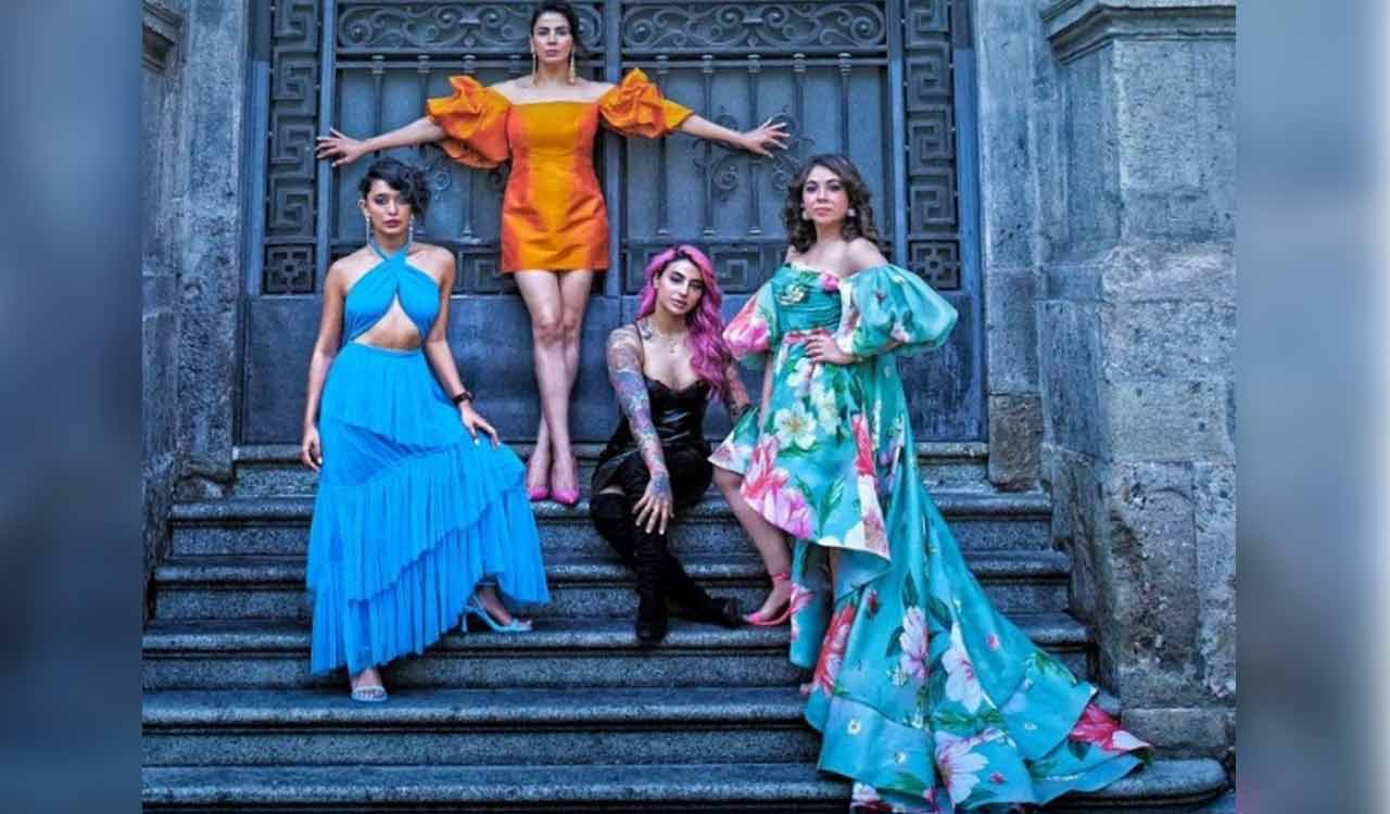 How Maanvi, Bani, Sayani plunge into a freezing lake for ‘Four More Shots Please!’