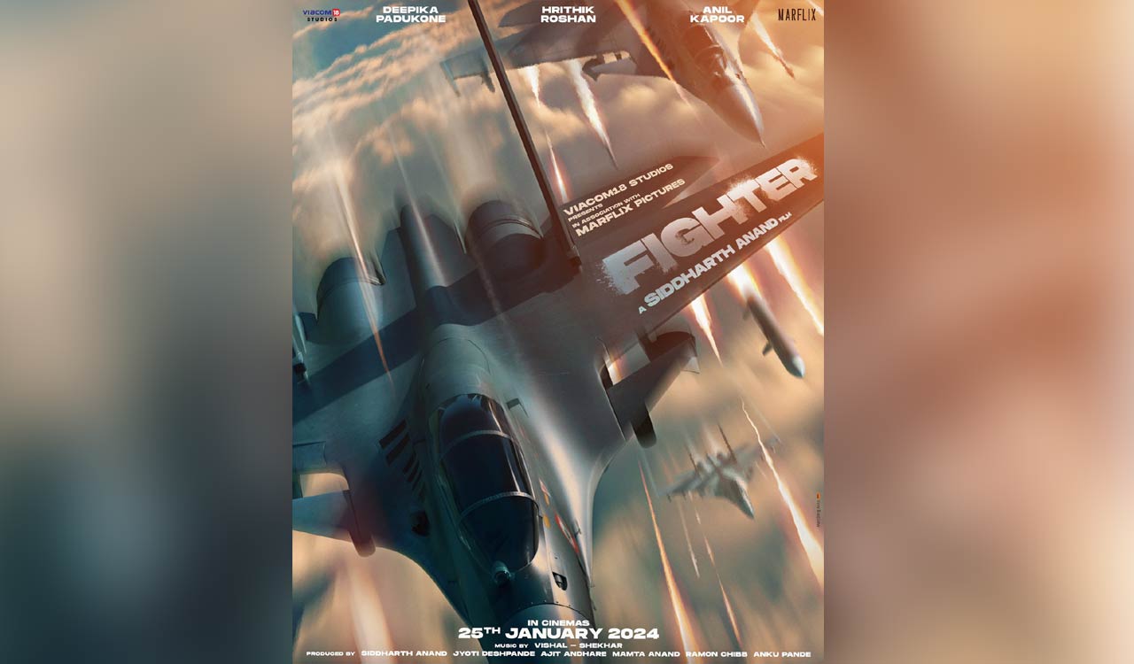 Hrithik, Deepika-aerial actioner ‘Fighter’ to release on Jan 25, 2024