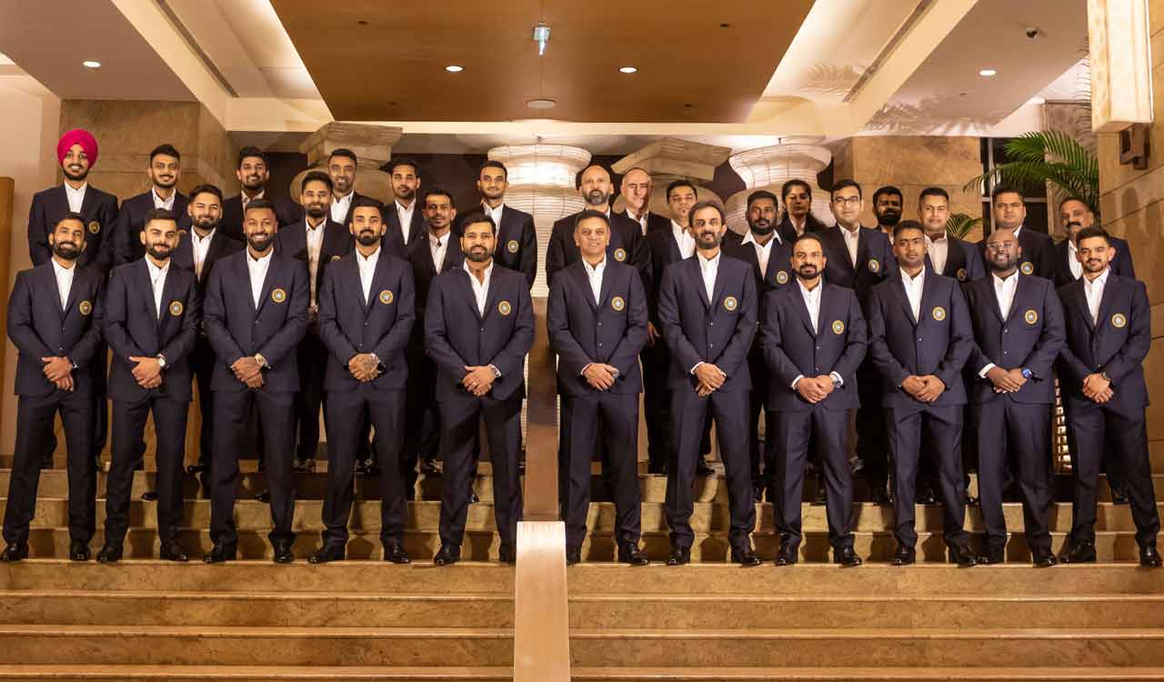 ICC T20 World Cup: Rohit Sharma-led Indian team departs for Australia