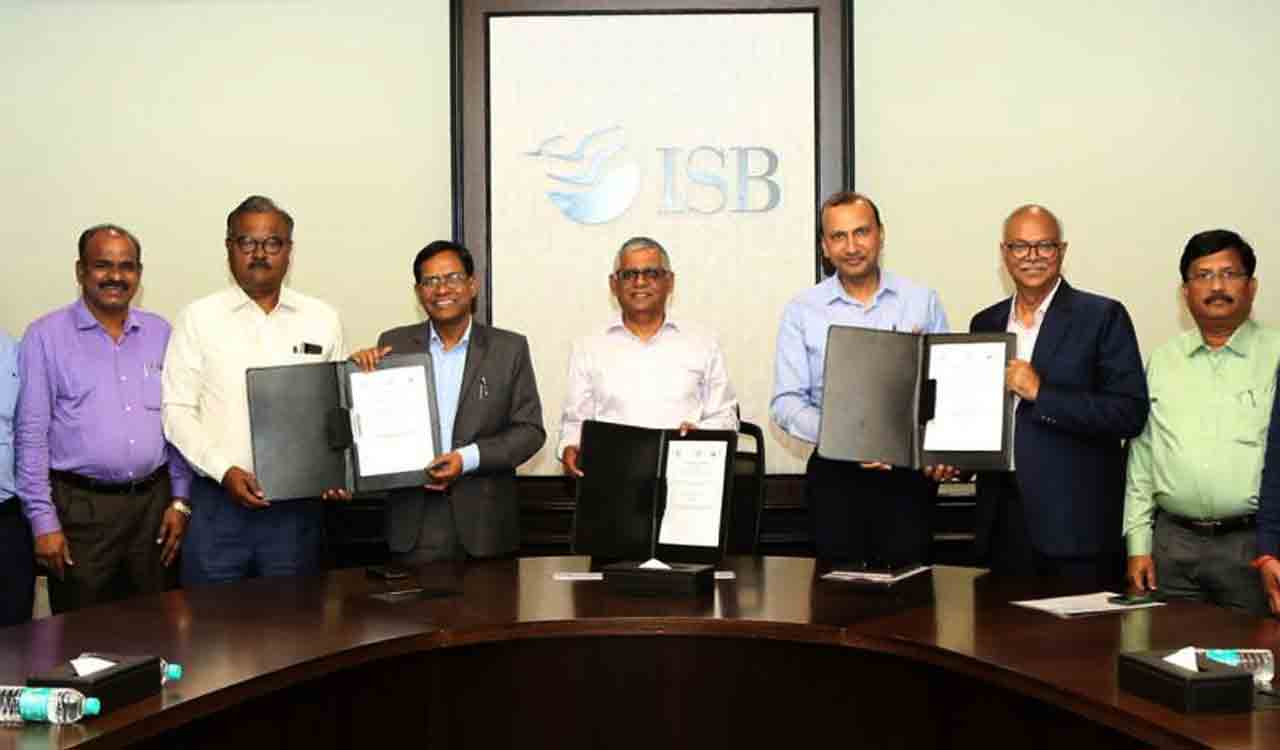 ISB inks MoU with TSCHE for evaluation systems in higher educational institutions