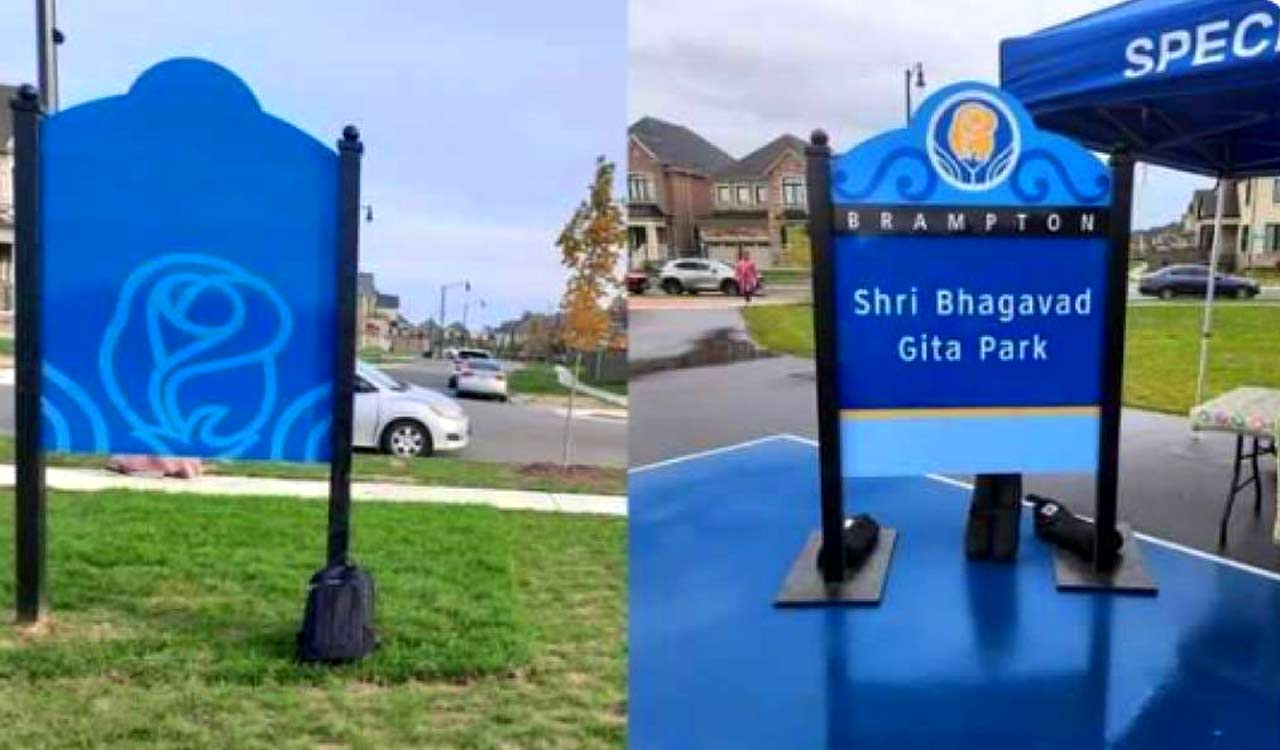 India condemns ‘hate crime’ at Canada’s Bhagavad Gita Park