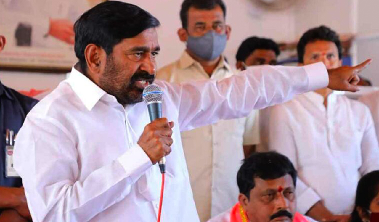 Rajgopal Reddy does not have moral right to contest elections: Jagadish