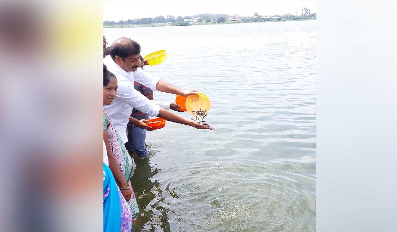 Kaleshwaram has triggered blue revolution in Telangana, says Medak MP