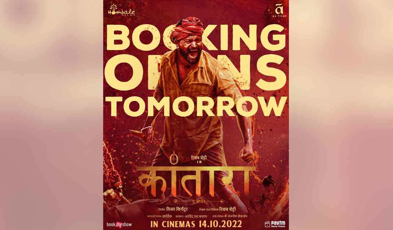 Advance booking windows of Hombale films ‘Kantara’ opens