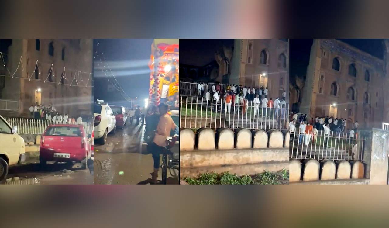 Karnataka police on high alert after Hindus perform puja in Bidar Madrassa