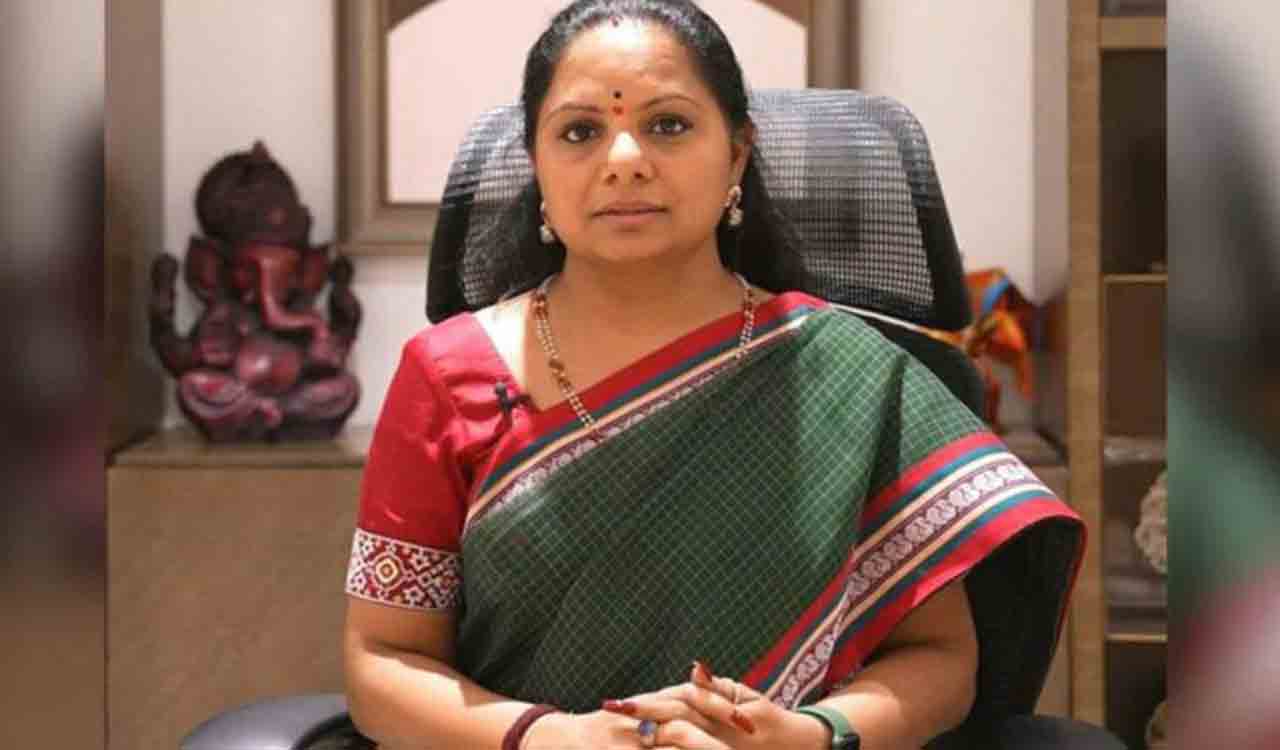 MLC K Kavitha extends financial support for treatment of injured in Diwali celebrations