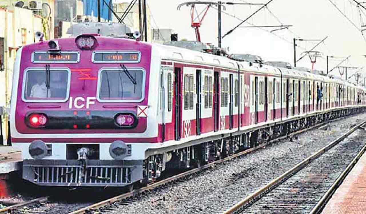 SCR cancels few MMTS train services on Sunday