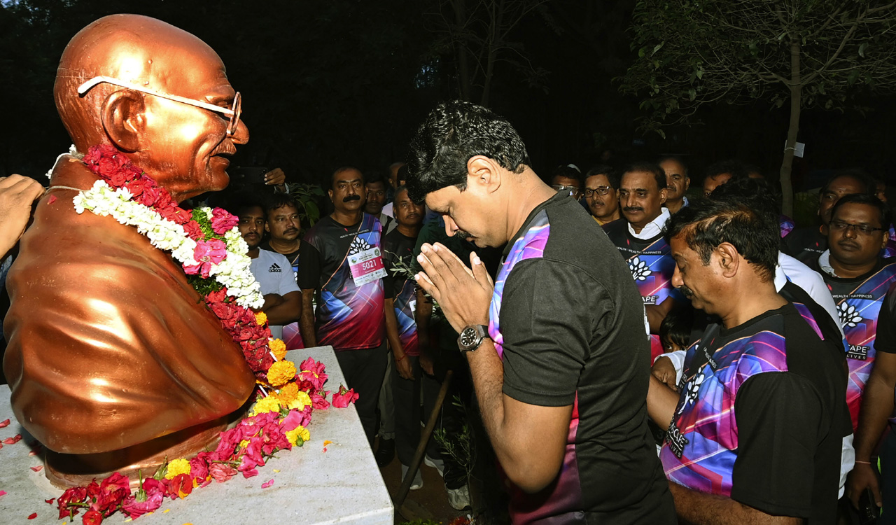 Hyderabad: MP Santosh Kumar extends Rs 10 lakh assistance for development of Botanical Garden