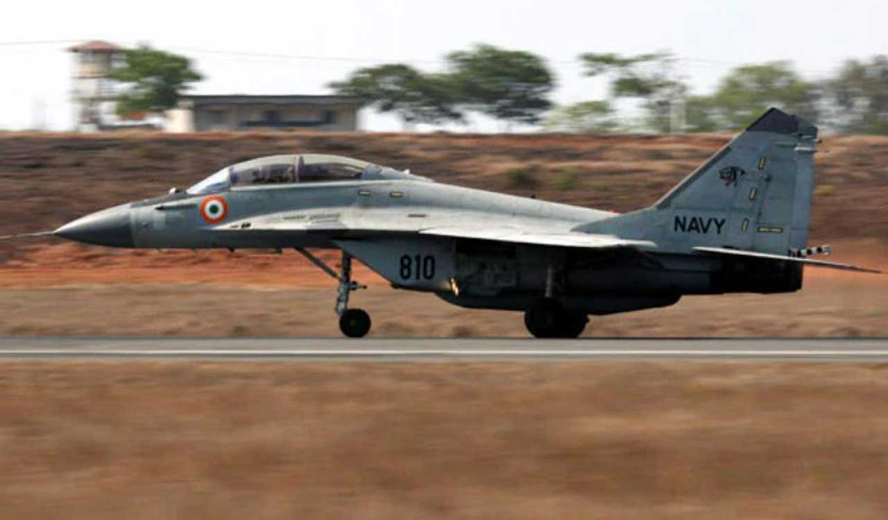 MiG 29K fighter aircraft crashes off Goa coast in Panaji