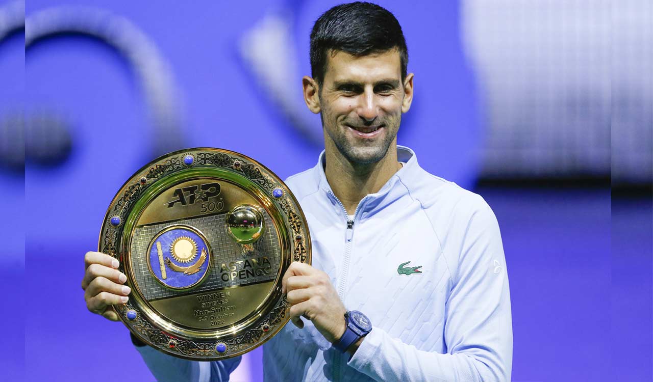 Novak Djokovic captures Astana Open title, defeats Stefanos Tsitsipas