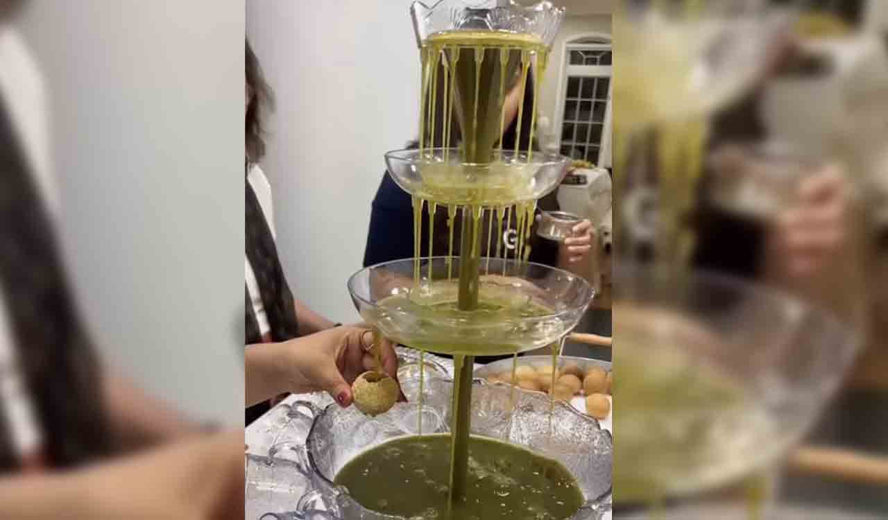 Would you try this gol gappe fountain?