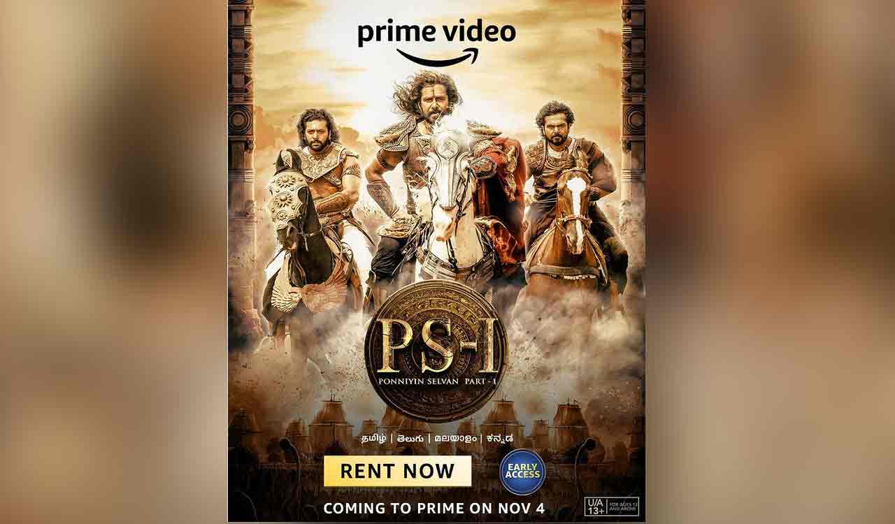 Mani Ratnam’s ‘Ponniyin Selvan 1’ now available for ‘Early Access’ movie rentals on Prime Video
