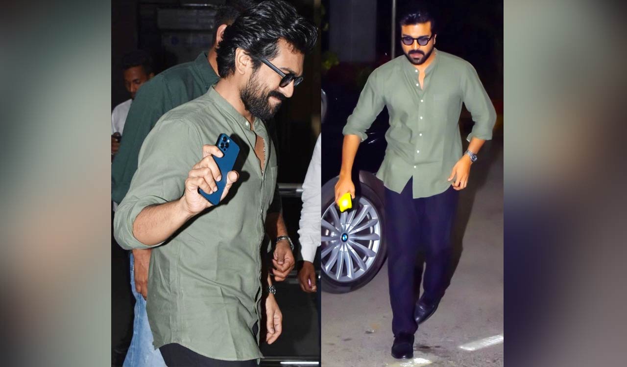 Ram Charan heads to Rajahmundry for next leg of shooting of ‘RC 15’