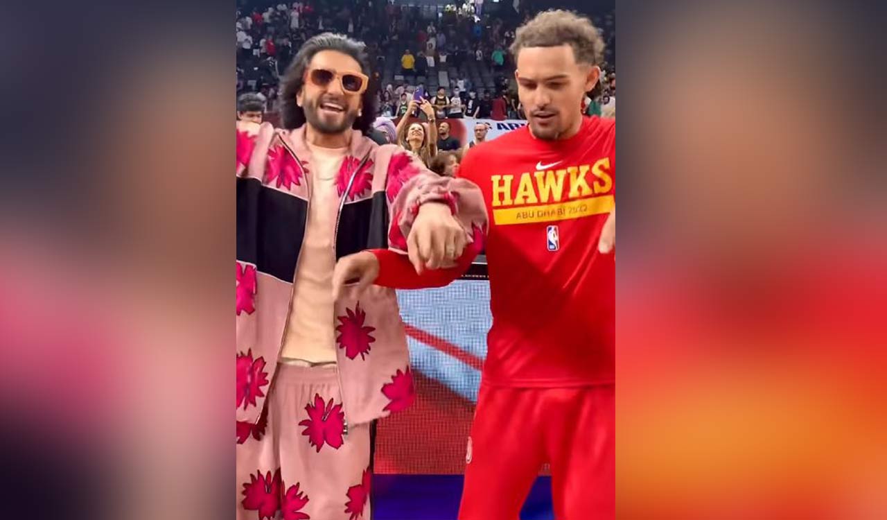 Ranveer Singh makes NBA star Trae Young shake-a-leg on ‘Gallan Goodiyaan’