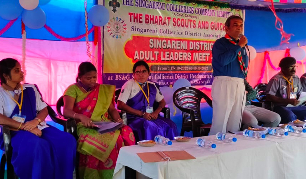Kothagudem: Scouts and Guides told to serve the needy