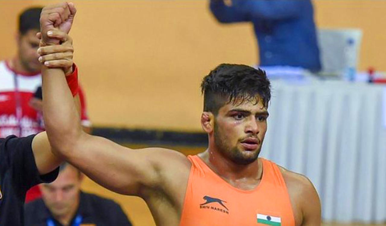 Sajan Bhanwala bags India’s first Greco Roman medal in 77kg