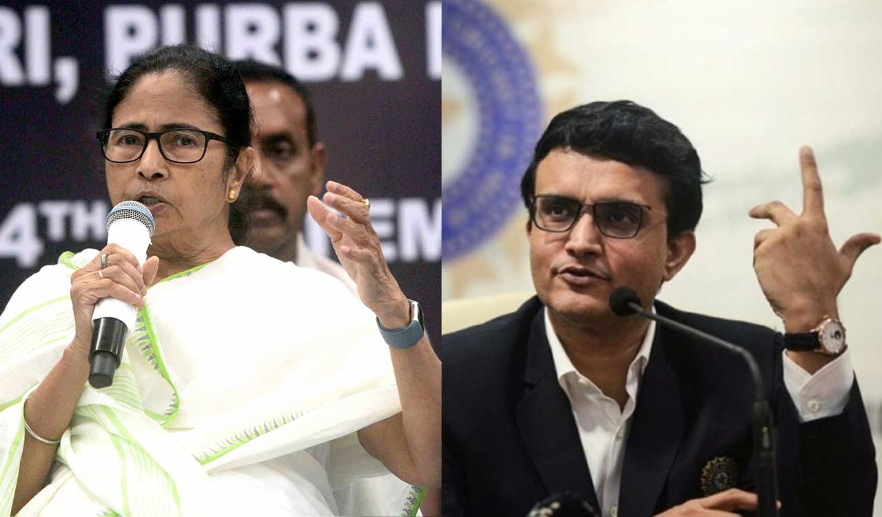 Shocked that Sourav was deprived of second term as BCCI president: Mamata