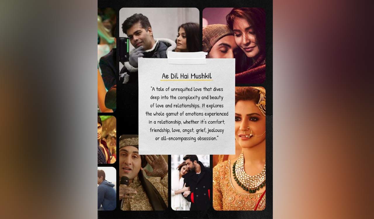 Six years after ‘Ae Dil Hai Mushkil’, KJo pens an emotional note