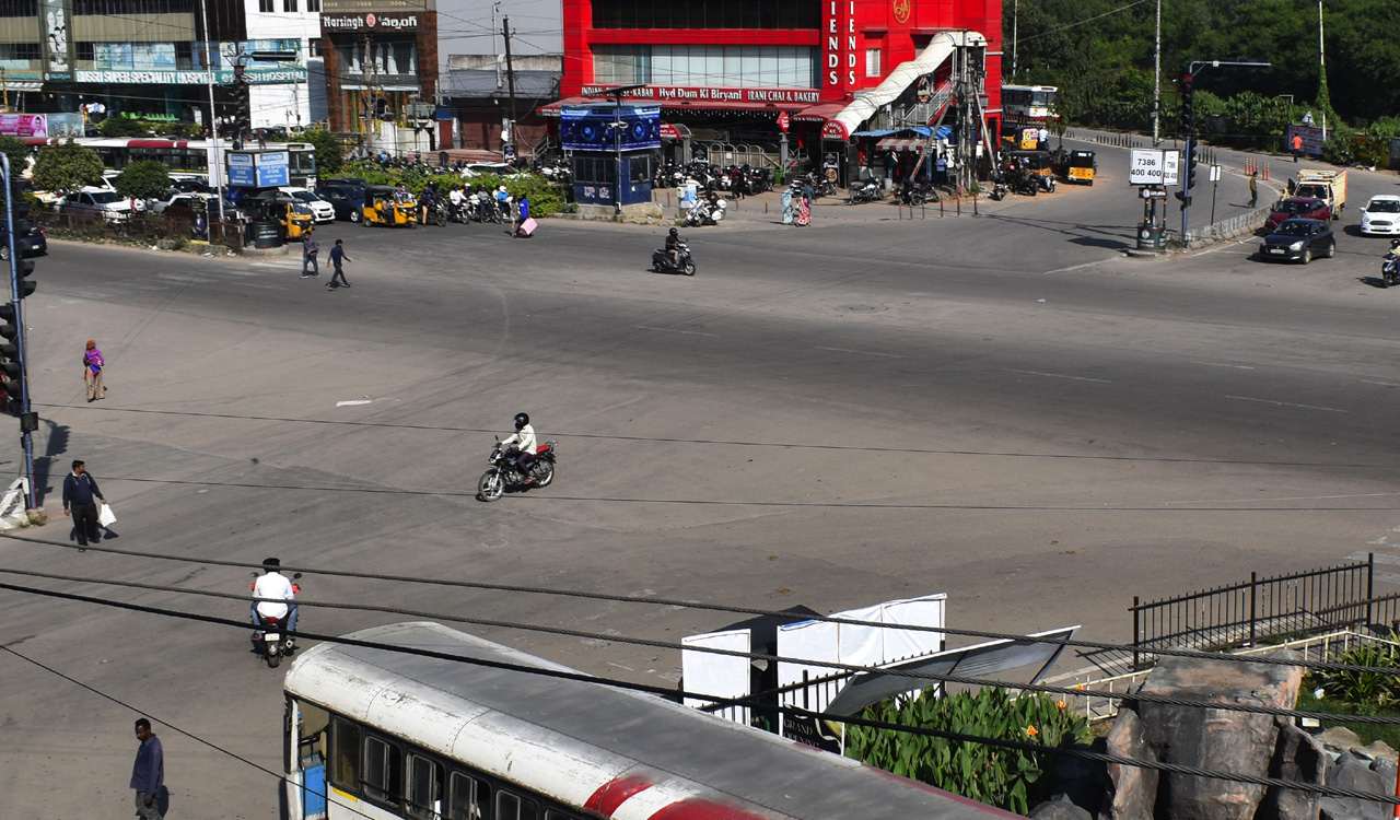 Hyderabad stays indoor during solar eclipse on Tuesday