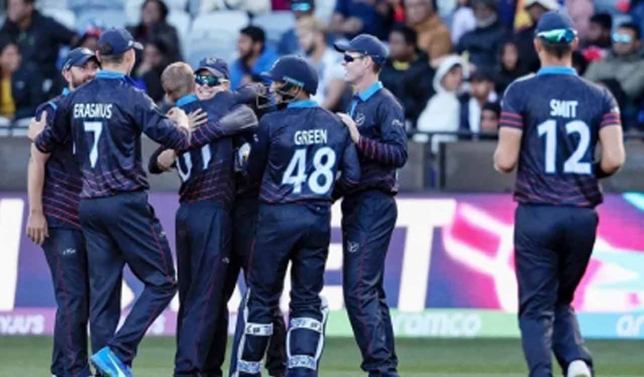 T20 World Cup: Namibia kick start tournament with spectacular upset win over Sri Lanka