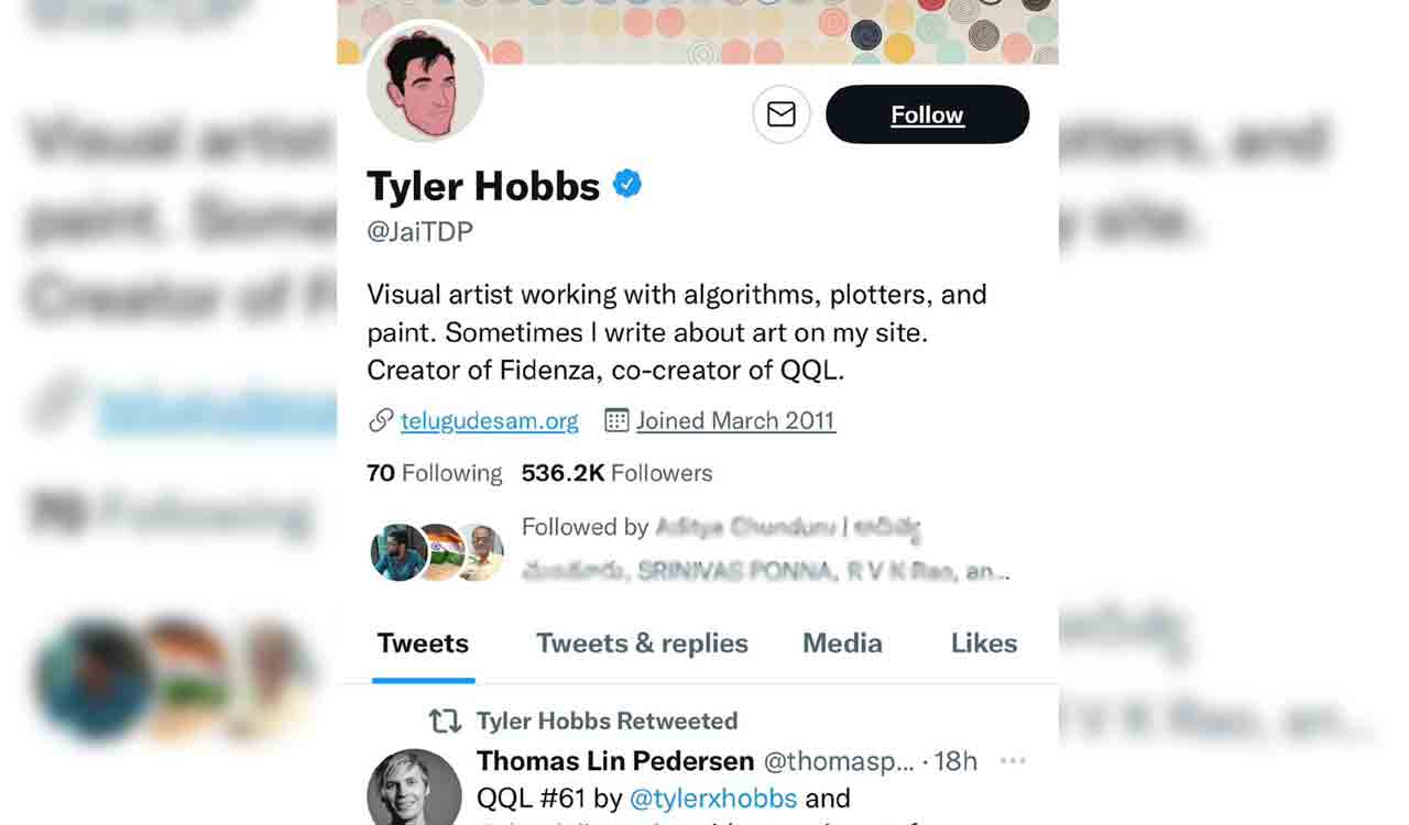 Telugu Desam Party Twitter account hacked