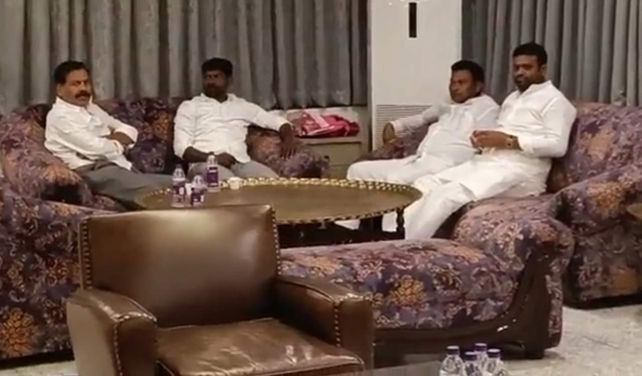 TRS MLAs threatened with ED and CBI cases and raids