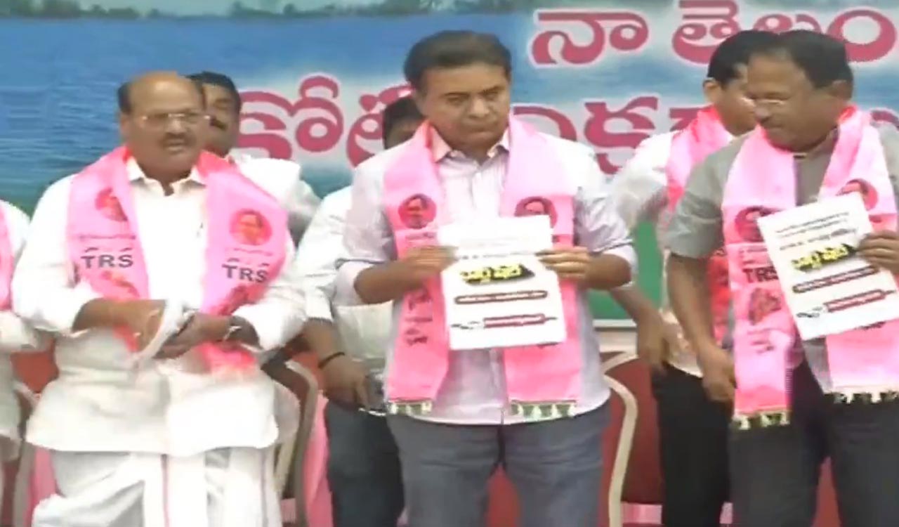 TRS releases charge-sheet against BJP, lists out Centre’s failures 
