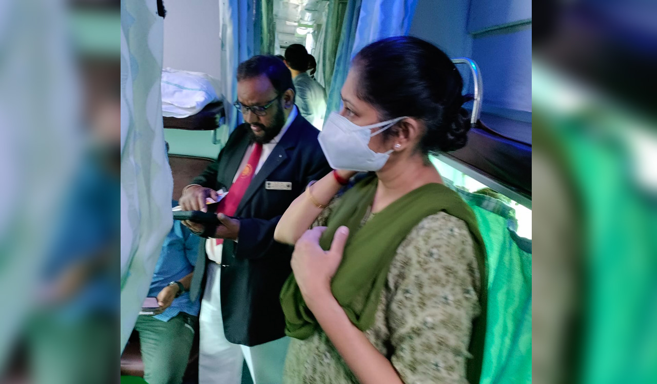 Intensive Ticket Checking Drive held at Secunderabad Railway Station