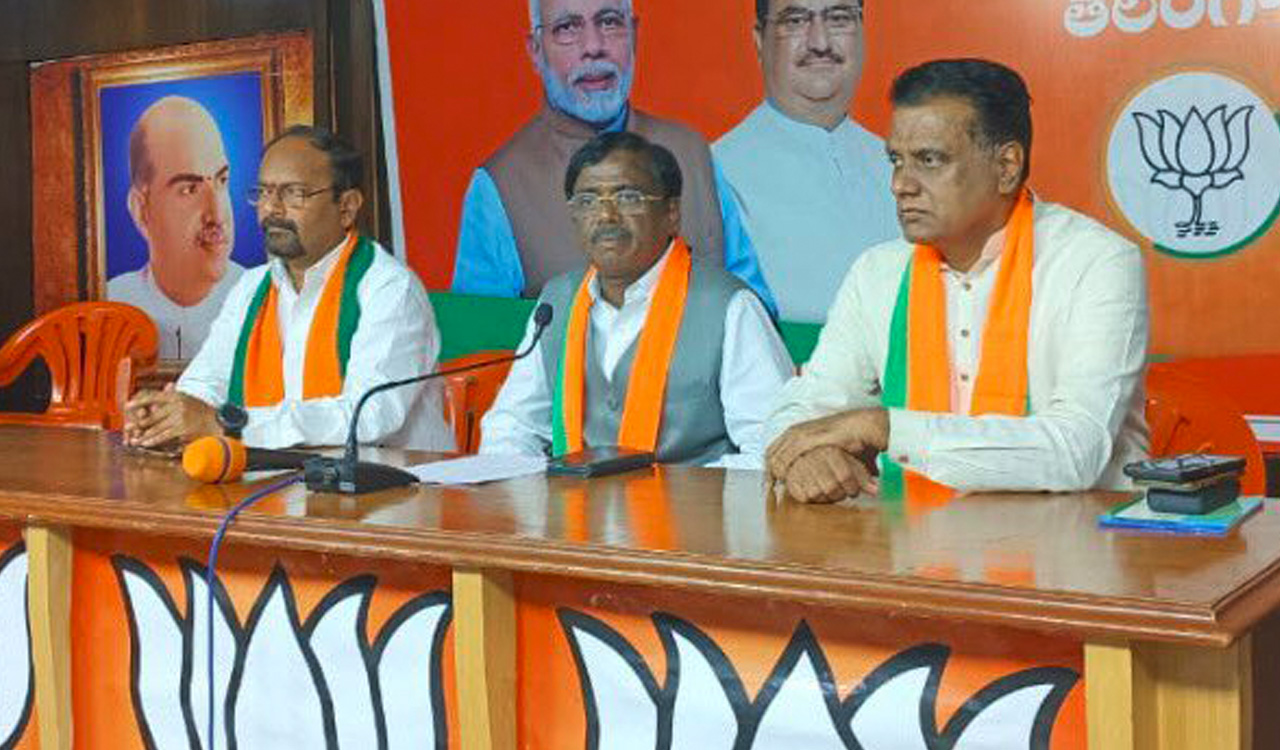 No coal block behind Rajgopal Reddy joining BJP: Vivek Venkatswamy ...