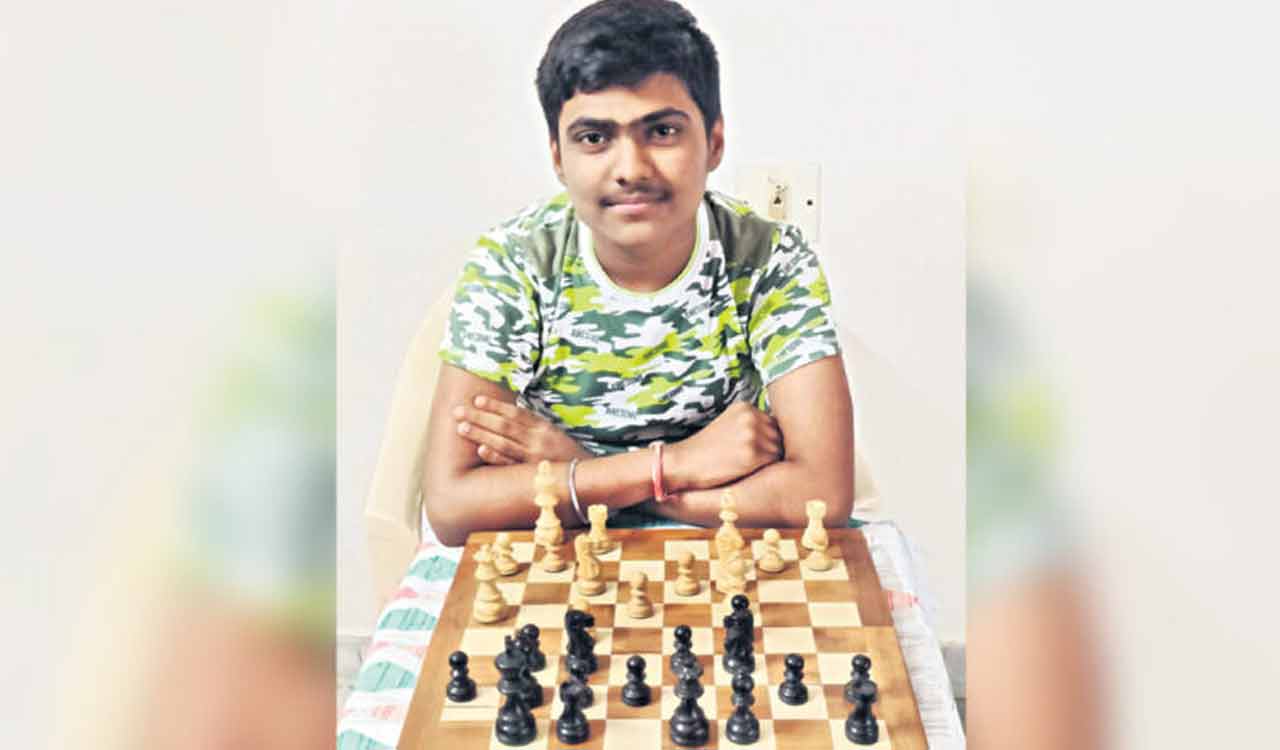 Chidvilas in lead with nine others at Brilliant Trophy Chess Tournament