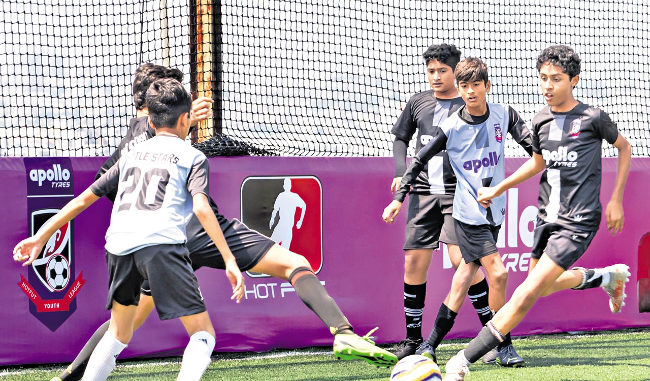 PJR FC thrash Little Stars at Hyderabad Youth Football League