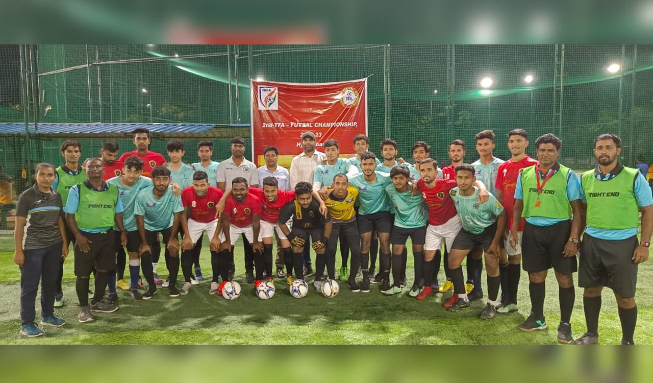 Fortress FC rout Gajwel FC at TFA Futsal Championship