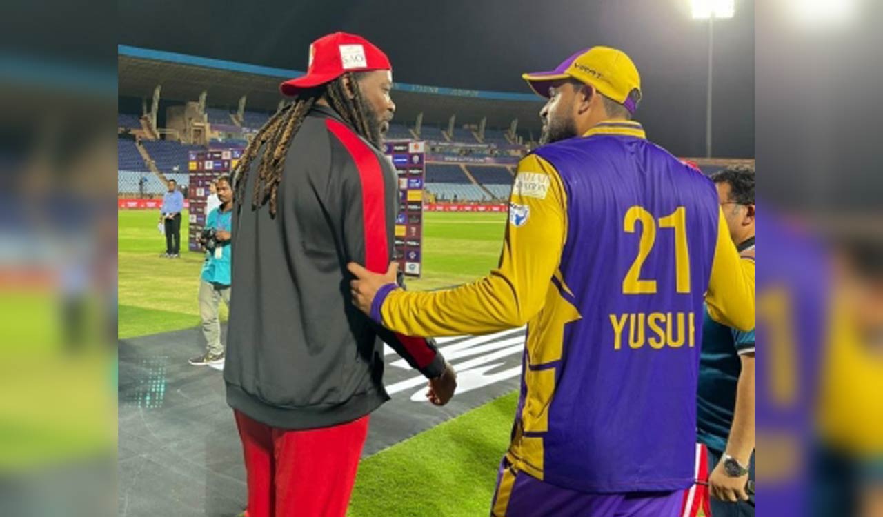 Legends League Cricket: Yusuf Pathan wants to have Chris Gayle’s bat and keep it