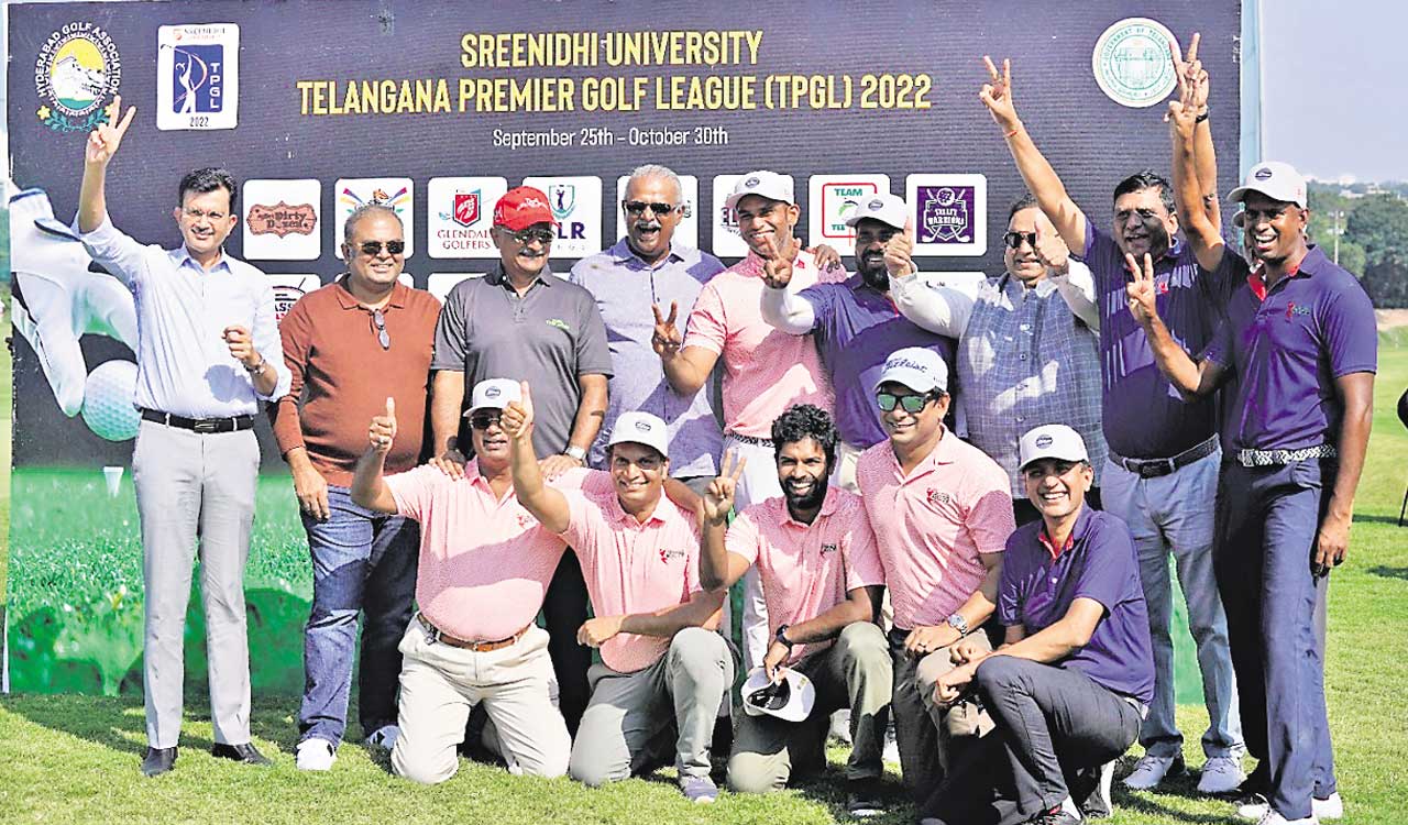 Sreenidhian Thunderbolts crowned champions of Telangana Premier Golf League
