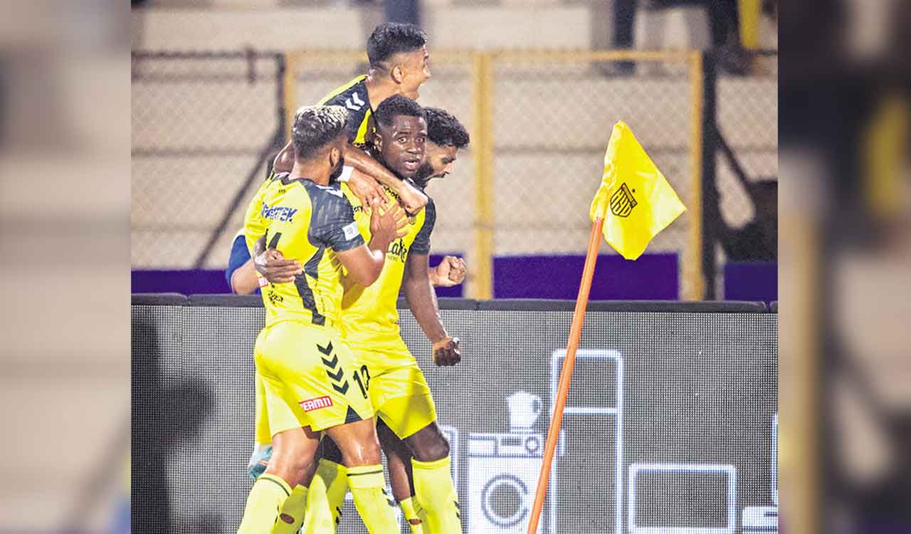 Indian Super League: Ogbeche stars as Hyderabad FC down Bengaluru