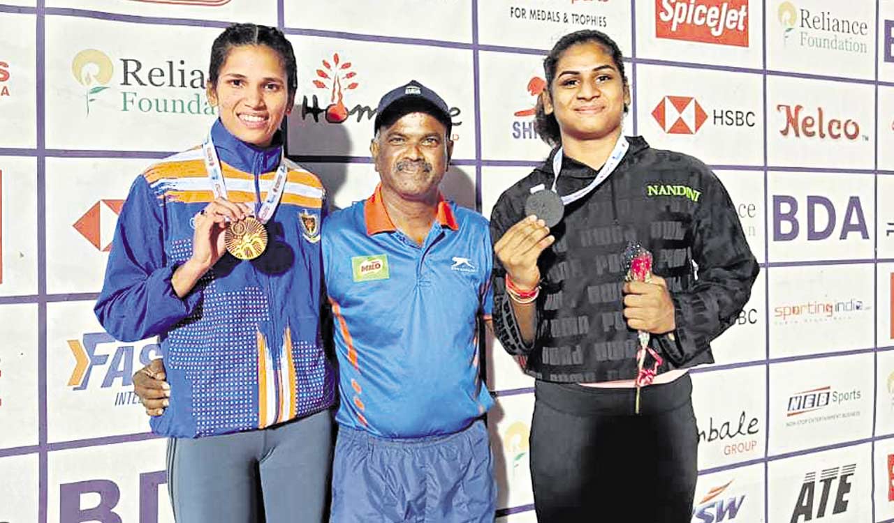 National Athletics Championships: Jyothi scripts history in 100m hurdles