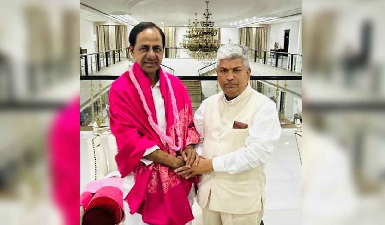 Former MP Rapolu Anand Bhaskar quits BJP, to join TRS (BRS)