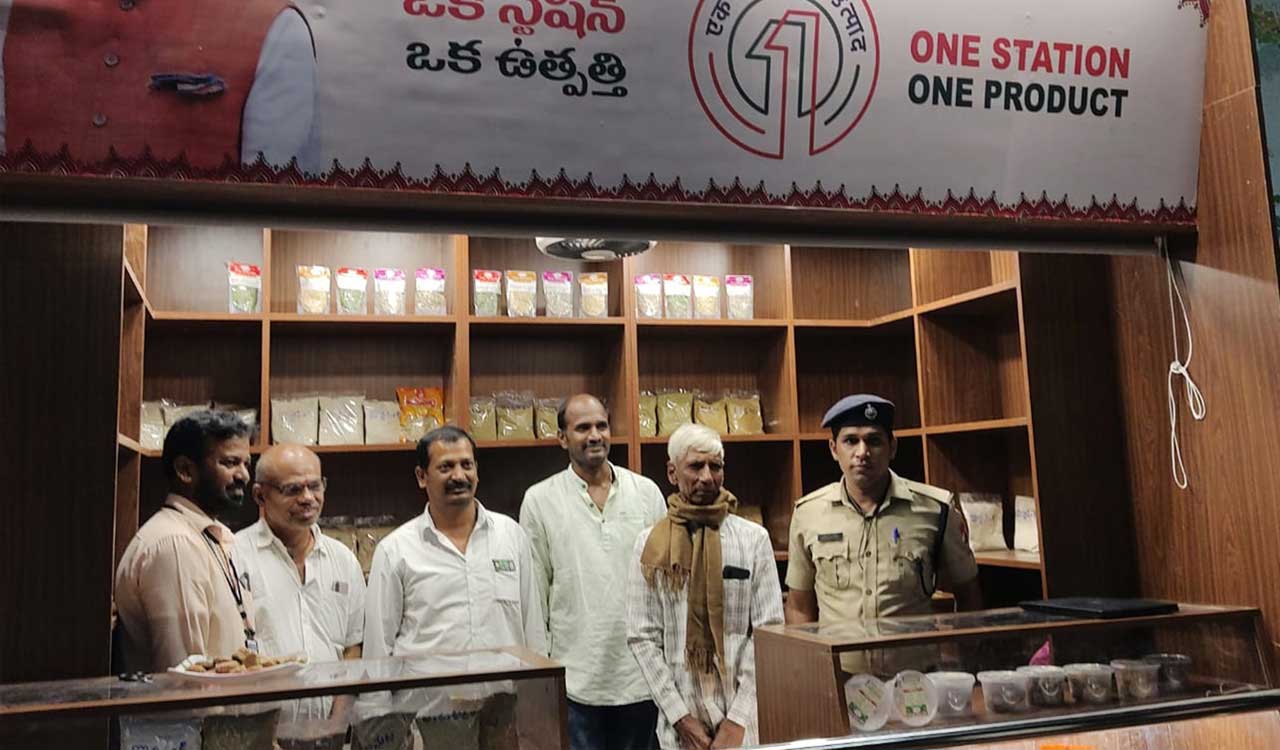 Telangana: Millets Plaza comes up at Kothagudem railway station