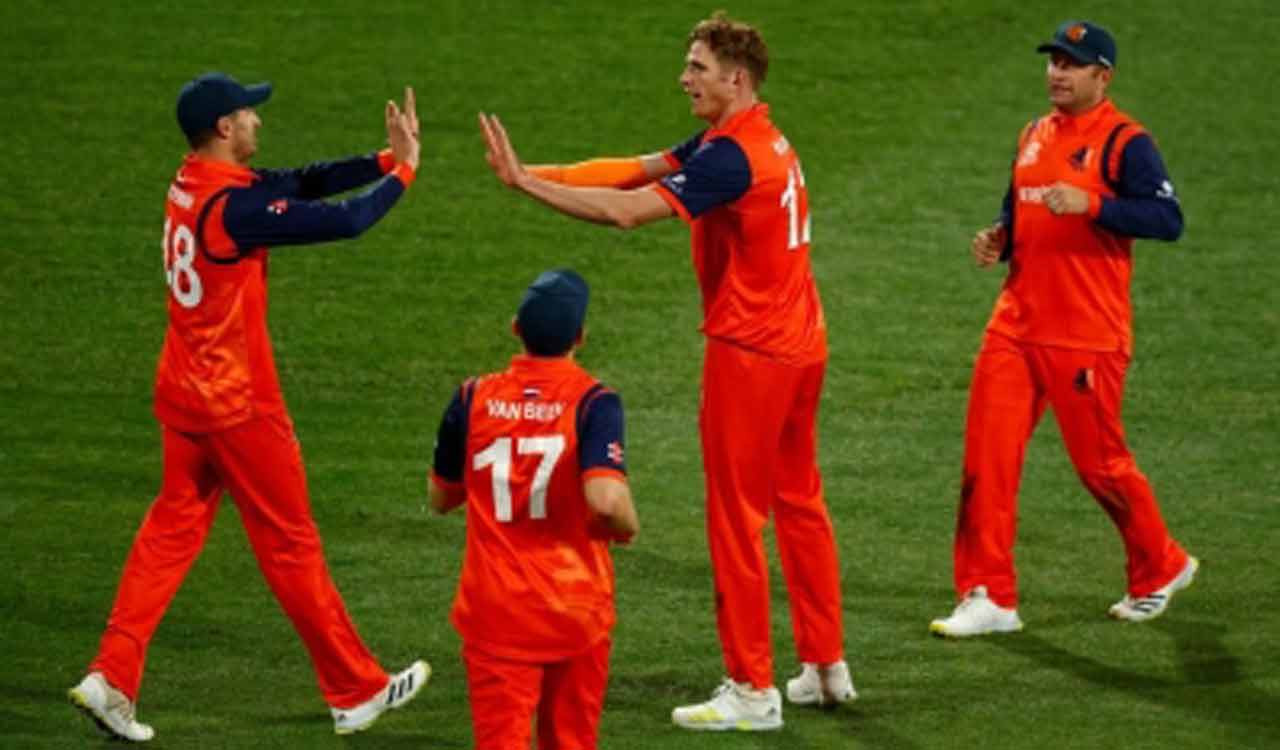 T20 World Cup: Netherlands edge UAE by three wickets in a low-scoring thriller