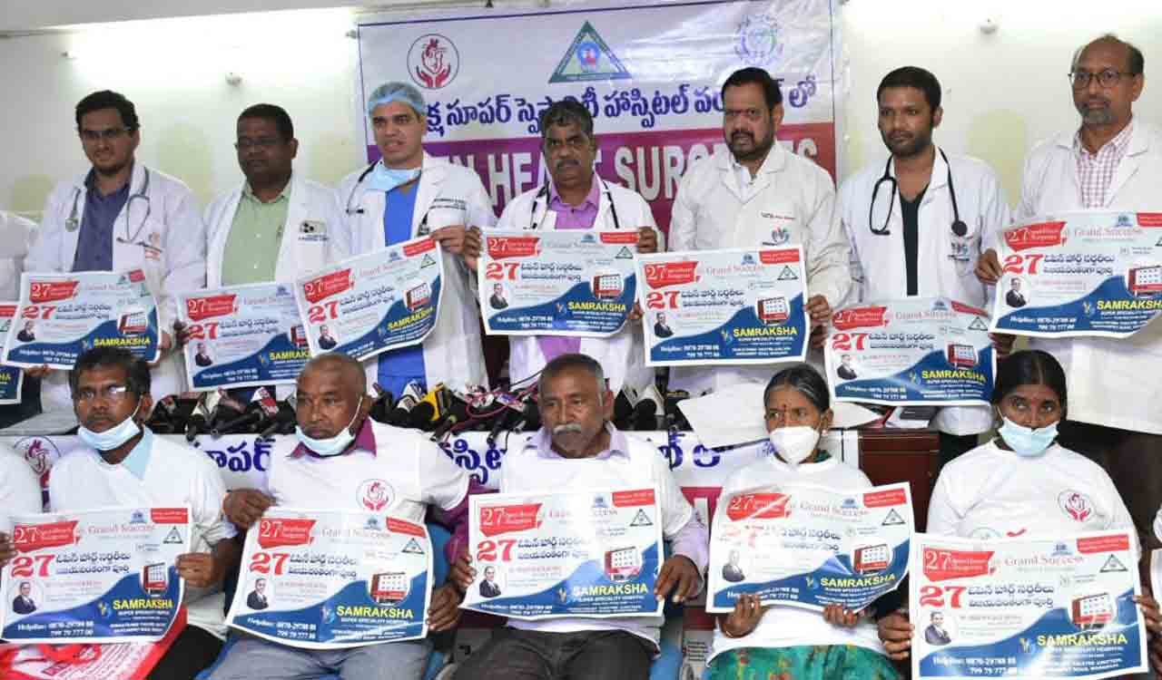 Warangal: 27 CABGs Performed Under Aarogyasri At Pvt Hospital In 75 ...