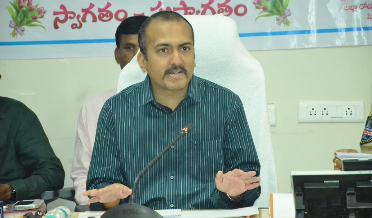 Bring down road accidents on Rajiv Rahadari: Siddipet Collector to officials