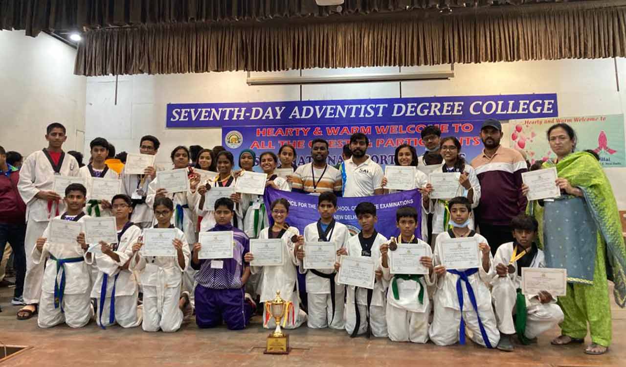 Telangana taekwondo players impress at CISCE’s Taekwondo Championship