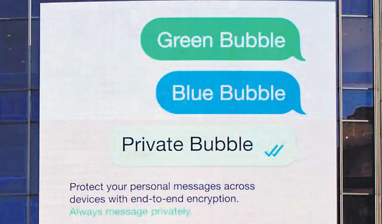 Tech Tok: Messaging turf war moves onto billboards