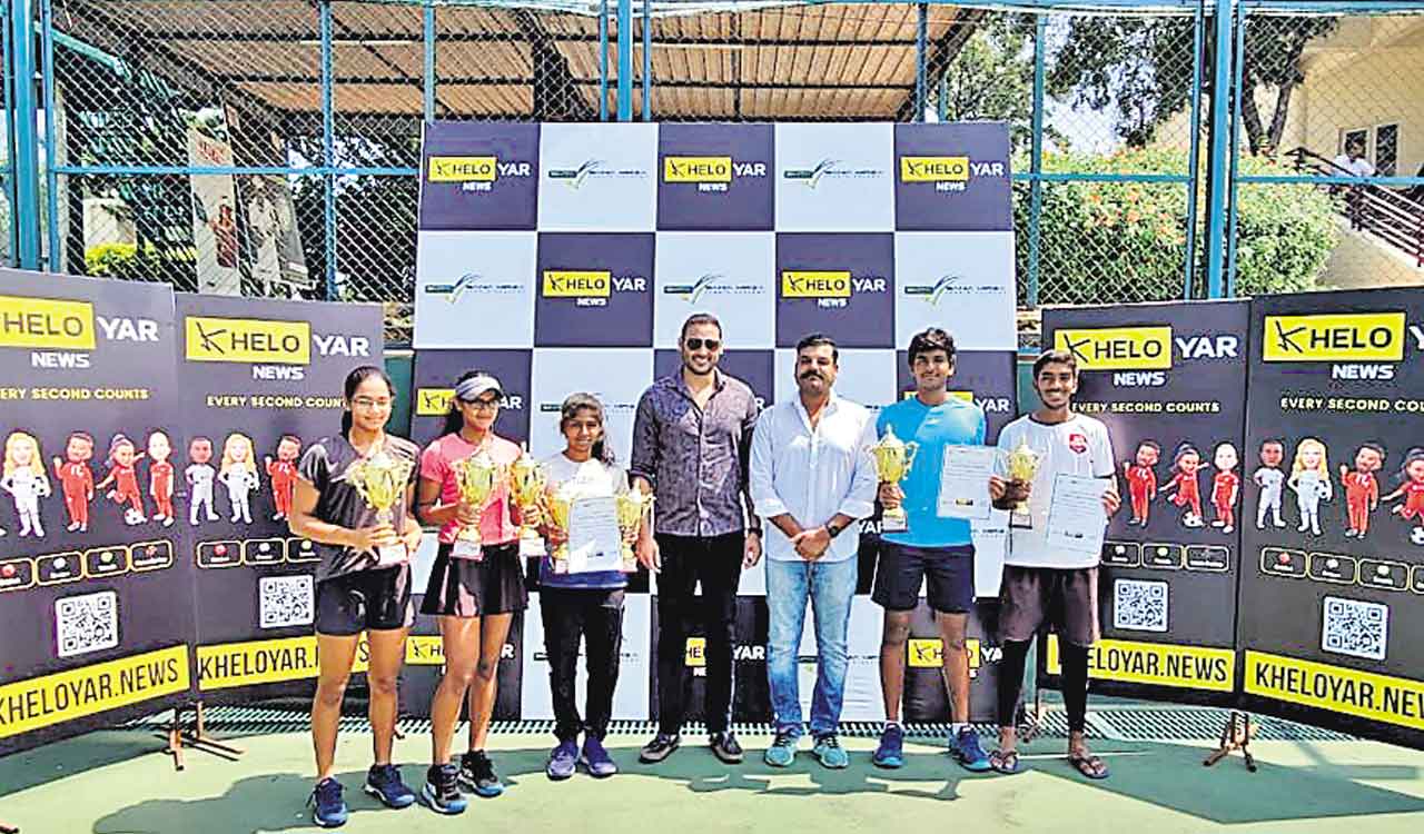 Double delight for Abhaya at AITA U-18 Tennis Tournament