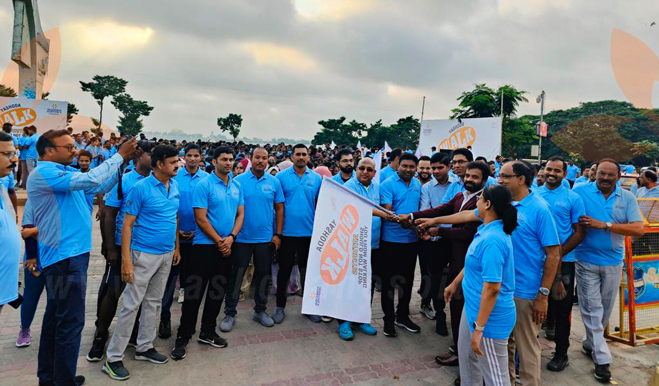 World Arthritis Day: Over 1,000 participants take part in walkathon in Hyderabad
