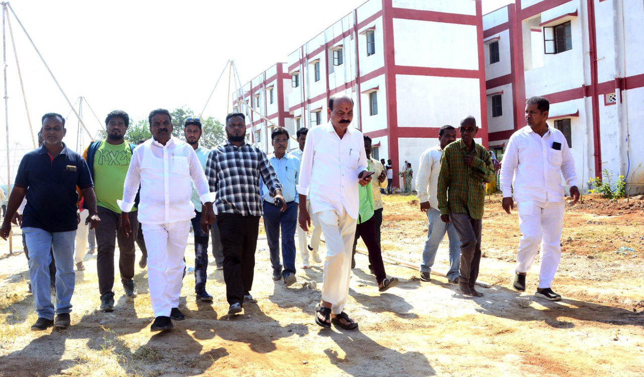 425 2BHK houses to be handed over to beneficiaries in Sangareddy on Wednesday